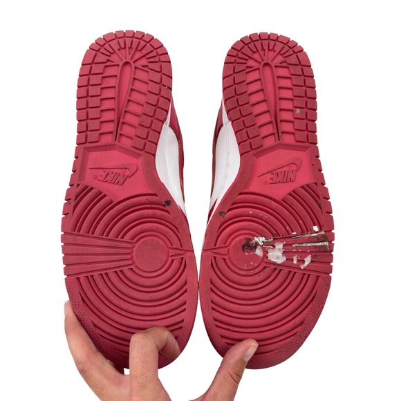 Nike Dunk Low Pink White Womens Size 10.5 Sneakers - Picture 4 of 4